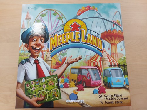 Meeple land blue orange - -,