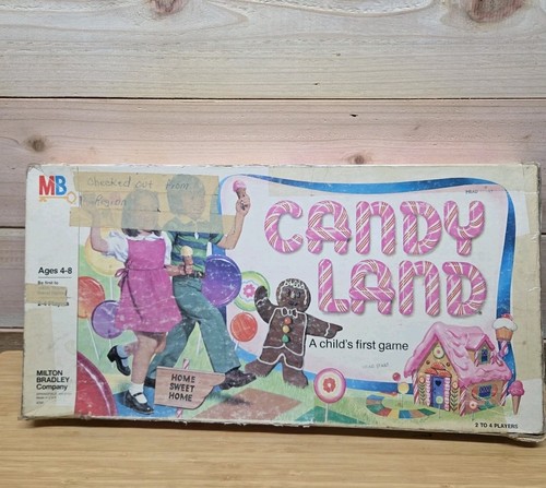 Vintage 1978 candy land board - 1978,