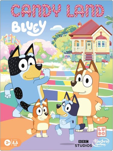 Hasbro gaming candy land - land, bluey