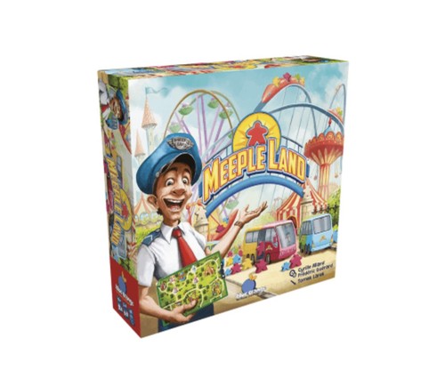 Blue orange meeple - land, board