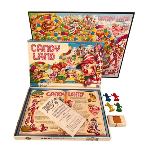 Candy land board game 2004 - board,