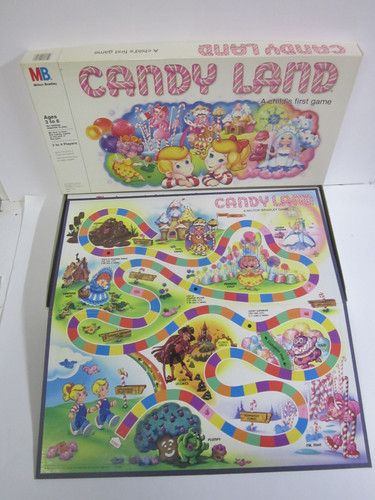 Vintage 1984 candy land milton - candy,