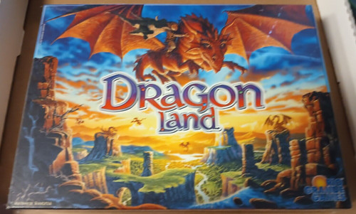 Dragon land board game - dragon,