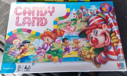 Candy land board game - board,