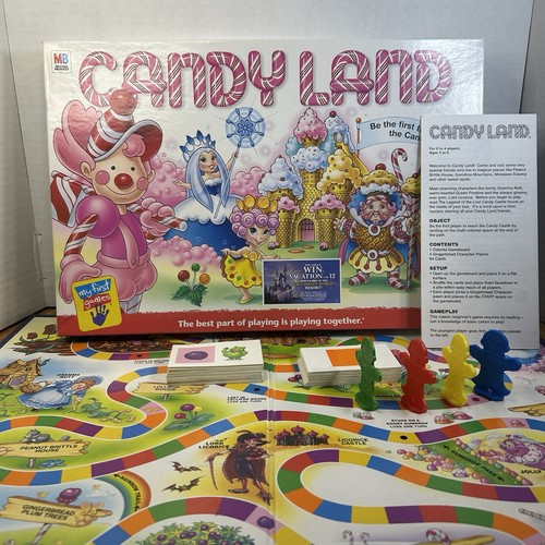 Vintage 2001 candy land board - 2001,