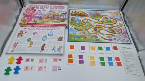 Vintage candy land board game - candy,