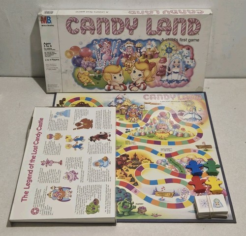 Vintage 1984 candy land board - vintage,