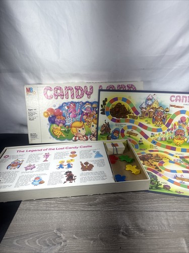 Vtg 1984 candy land milton - candy,