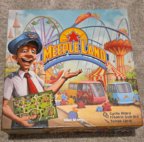 Meeple land board game - land,