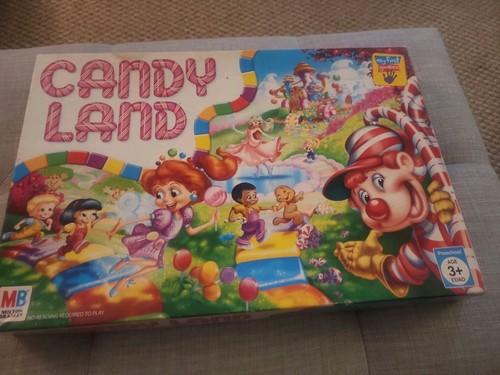Candy land board - land, game