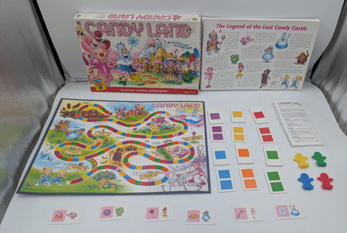 Vintage 2001 candy land - vintage, board