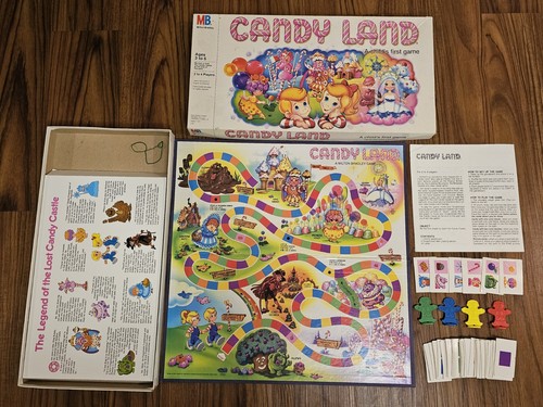 Candy land board game - land,