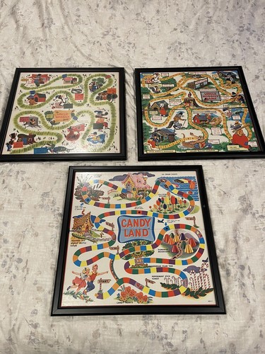Vtg 60s lot framed - 60s, uncle