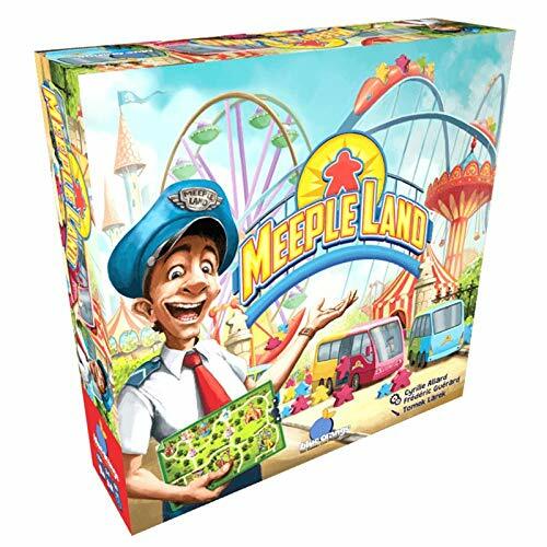 Blue orange meeple land - orange,