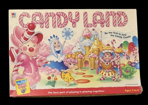 2001 candy land board game - game, by