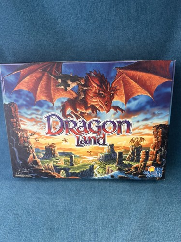 Dragon land board game - board, vintage