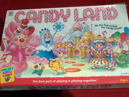 2001 candy land board game - candy,