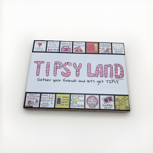 Tipsy land board game drinking - tipsy,